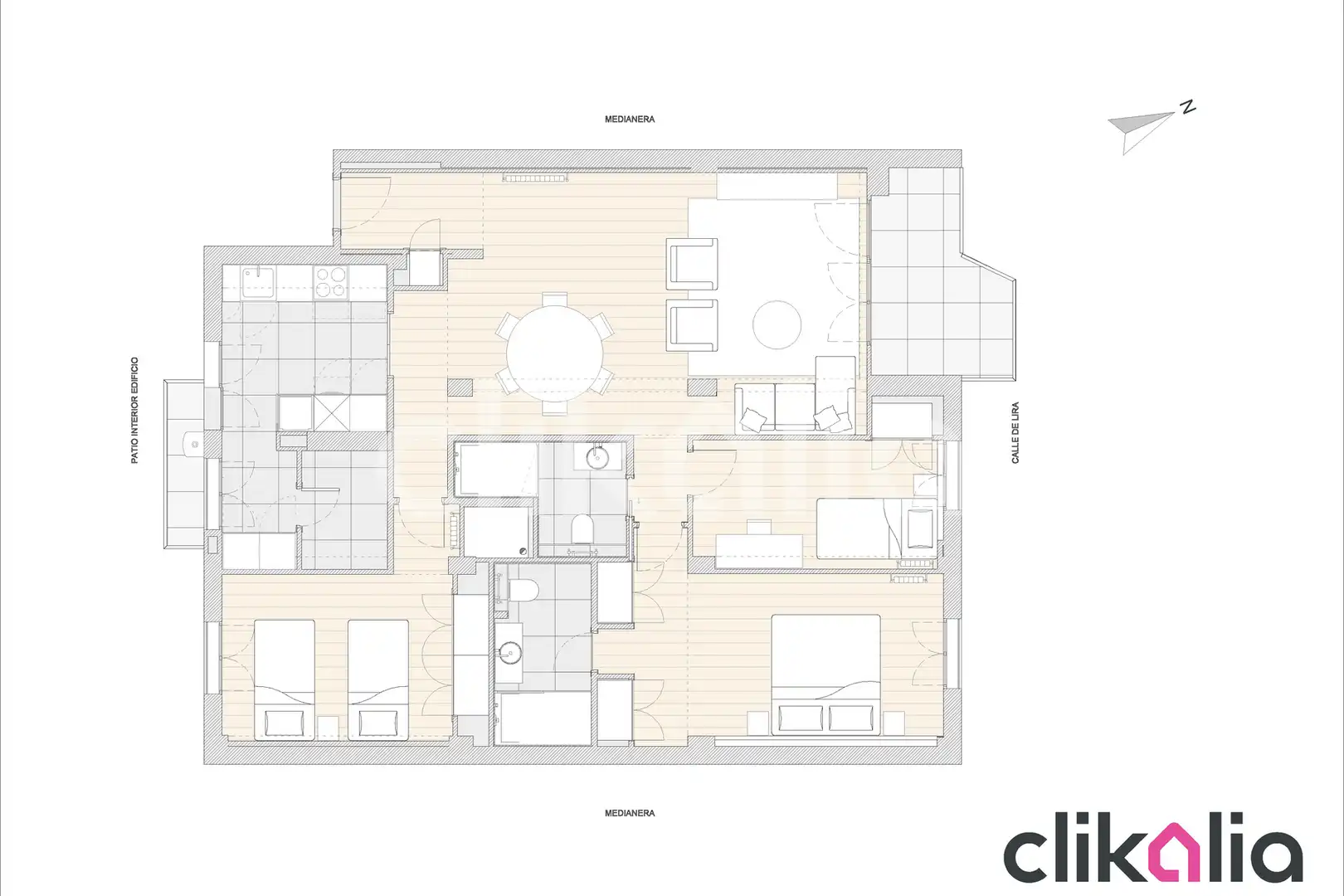 Piso en venta en Madrid con Aire acondicionado, Calefacción y Jardín privado