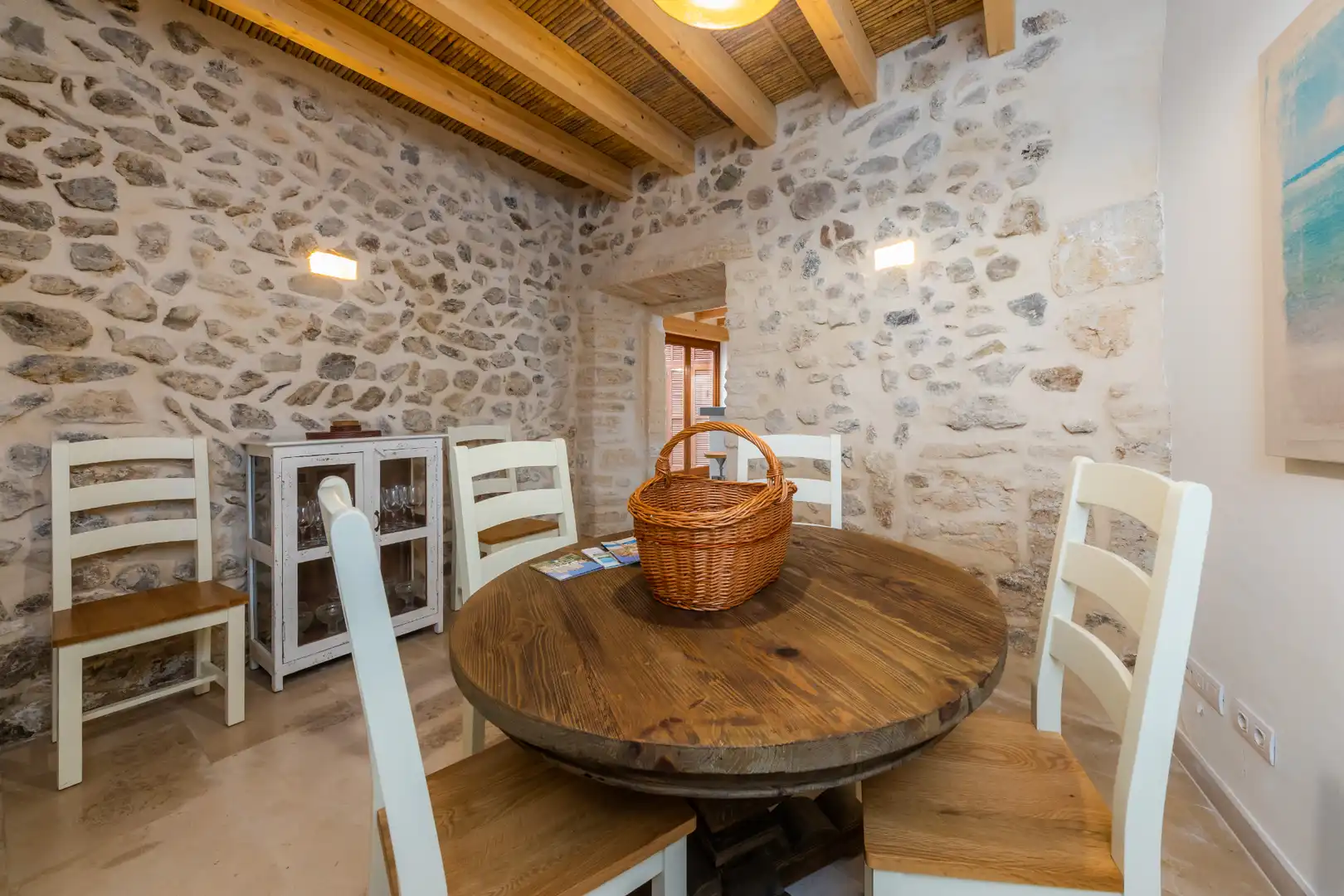 Dining room of Detached homes for rent in Artà  with Air Conditioner, Heating and Terrace