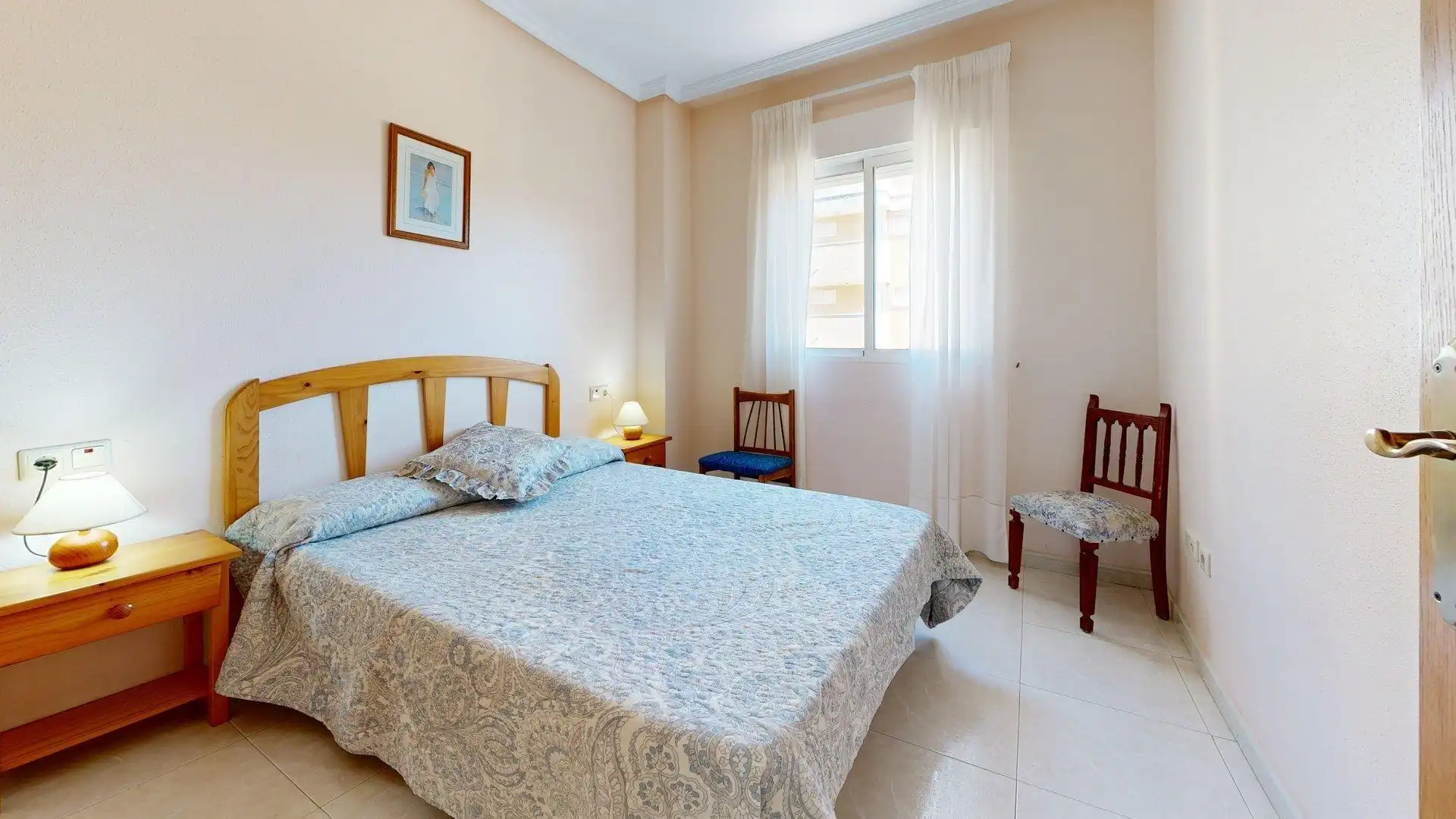 Schlafzimmer von Wohnungen zum Verkauf in Elche / Elx mit Klimaanlage, Terrasse und Möbliert