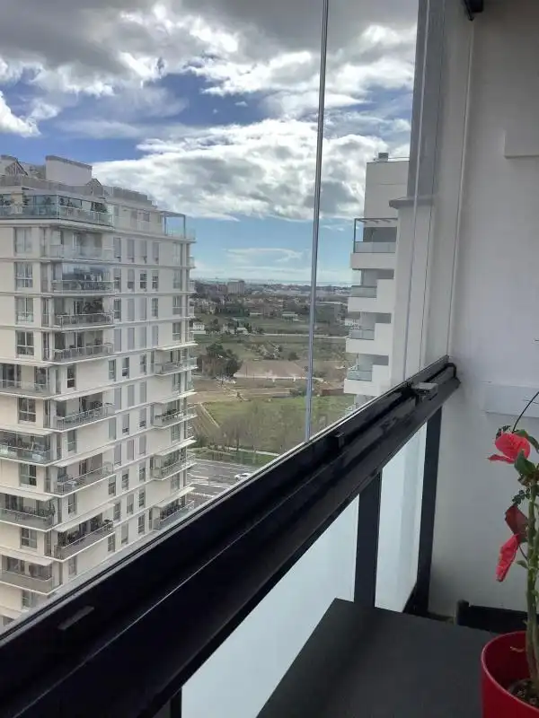 Balcony of Duplexes for rent in Valencia  with Air Conditioner, Heating and Terrace