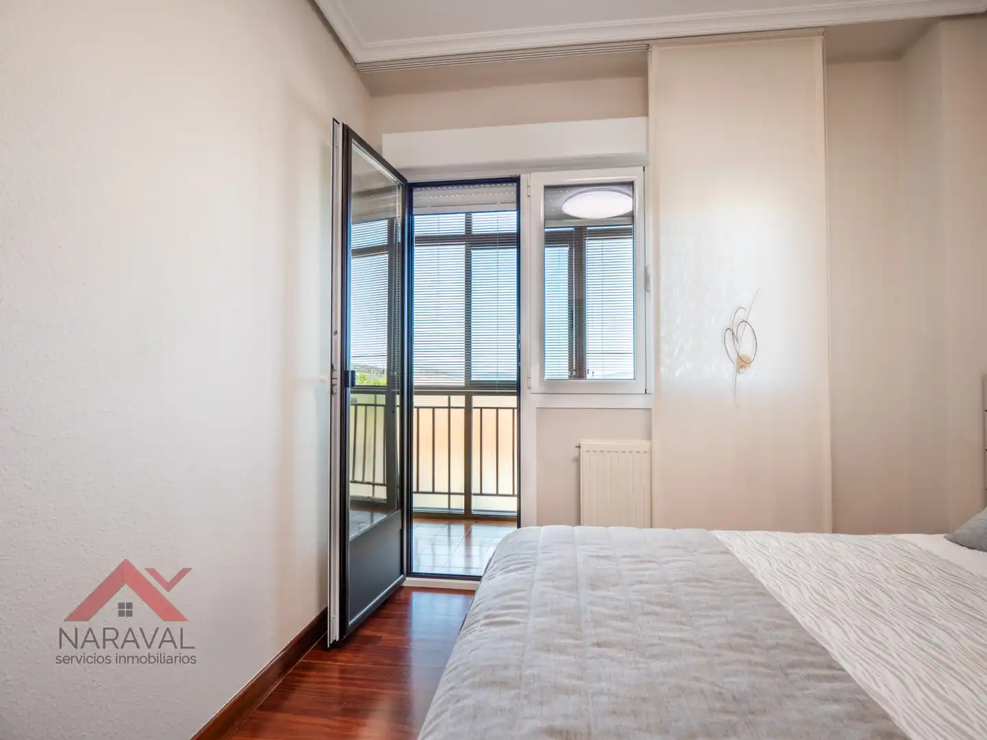 Balcony of Flat for sale in Ayegui / Aiegi  with Heating, Parquet flooring and Terrace