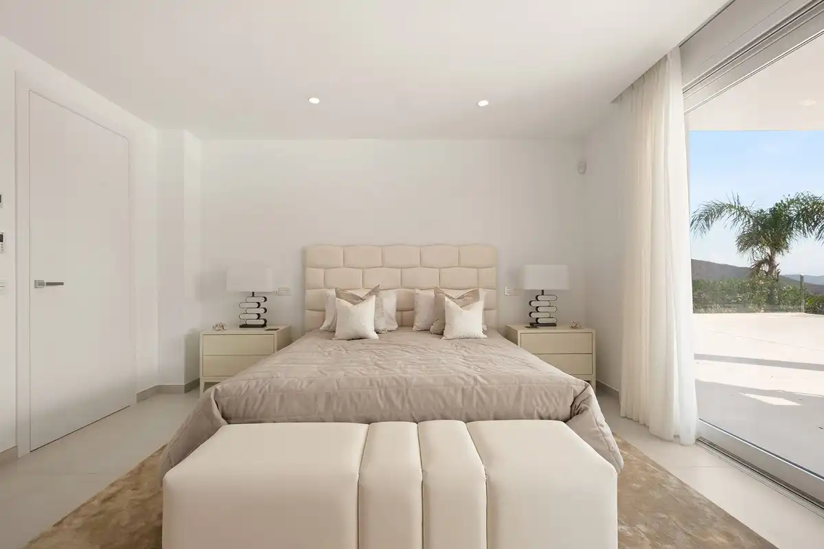 Bedroom of Detached homes for sale in Ojén  with Air Conditioner and Terrace