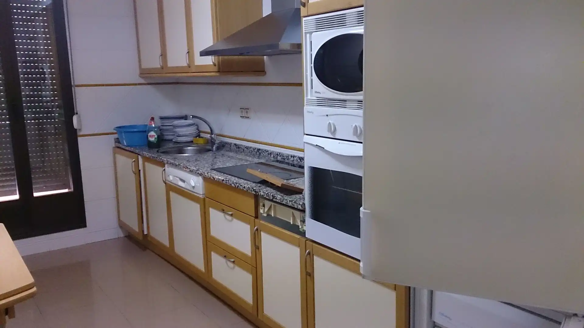Küche von Wohnung zur Miete in Zaragoza mit Klimaanlage, Heizung und Parkett
