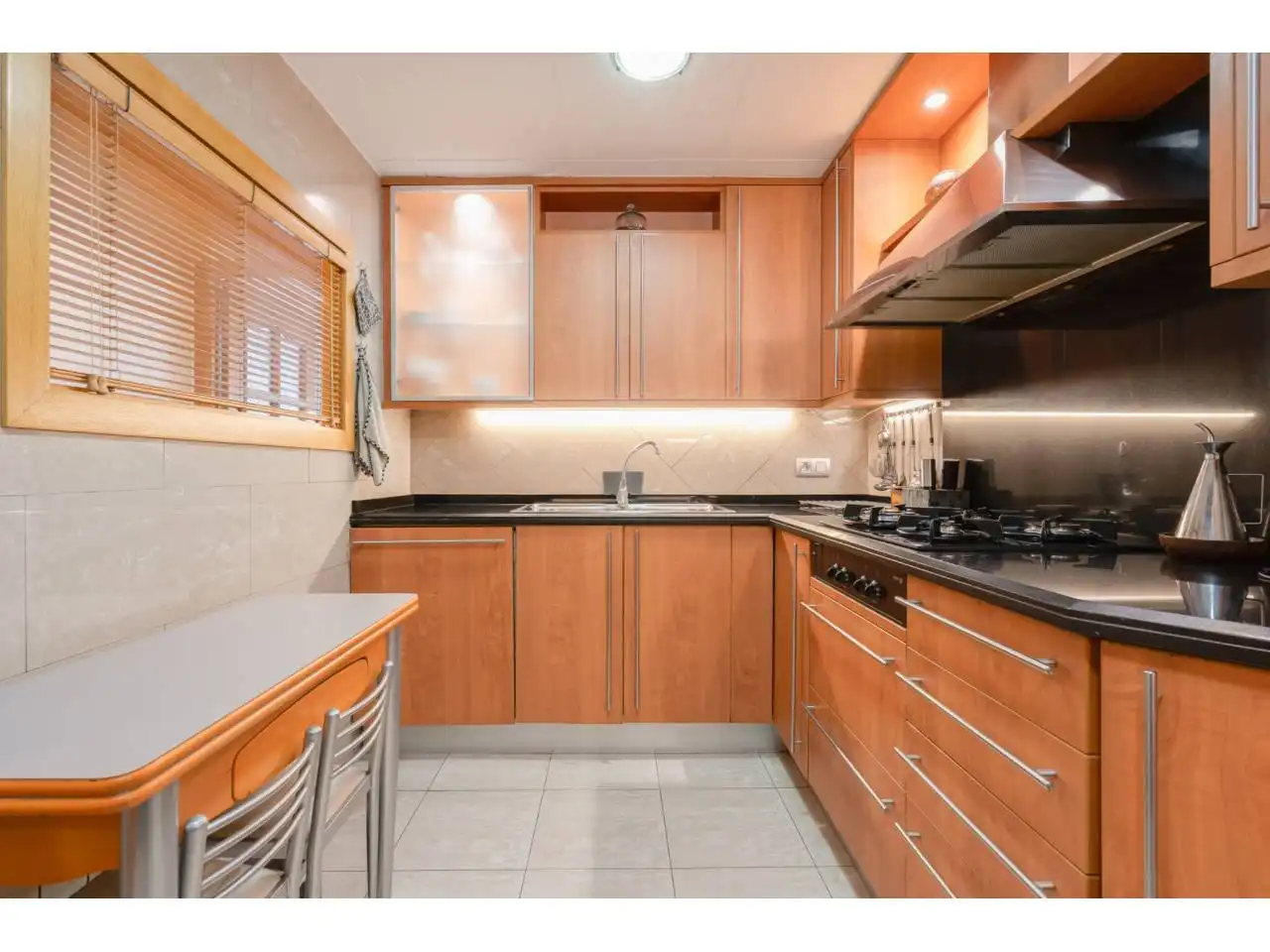 Kitchen of Flat for sale in Terrassa  with Air Conditioner, Heating and Terrace