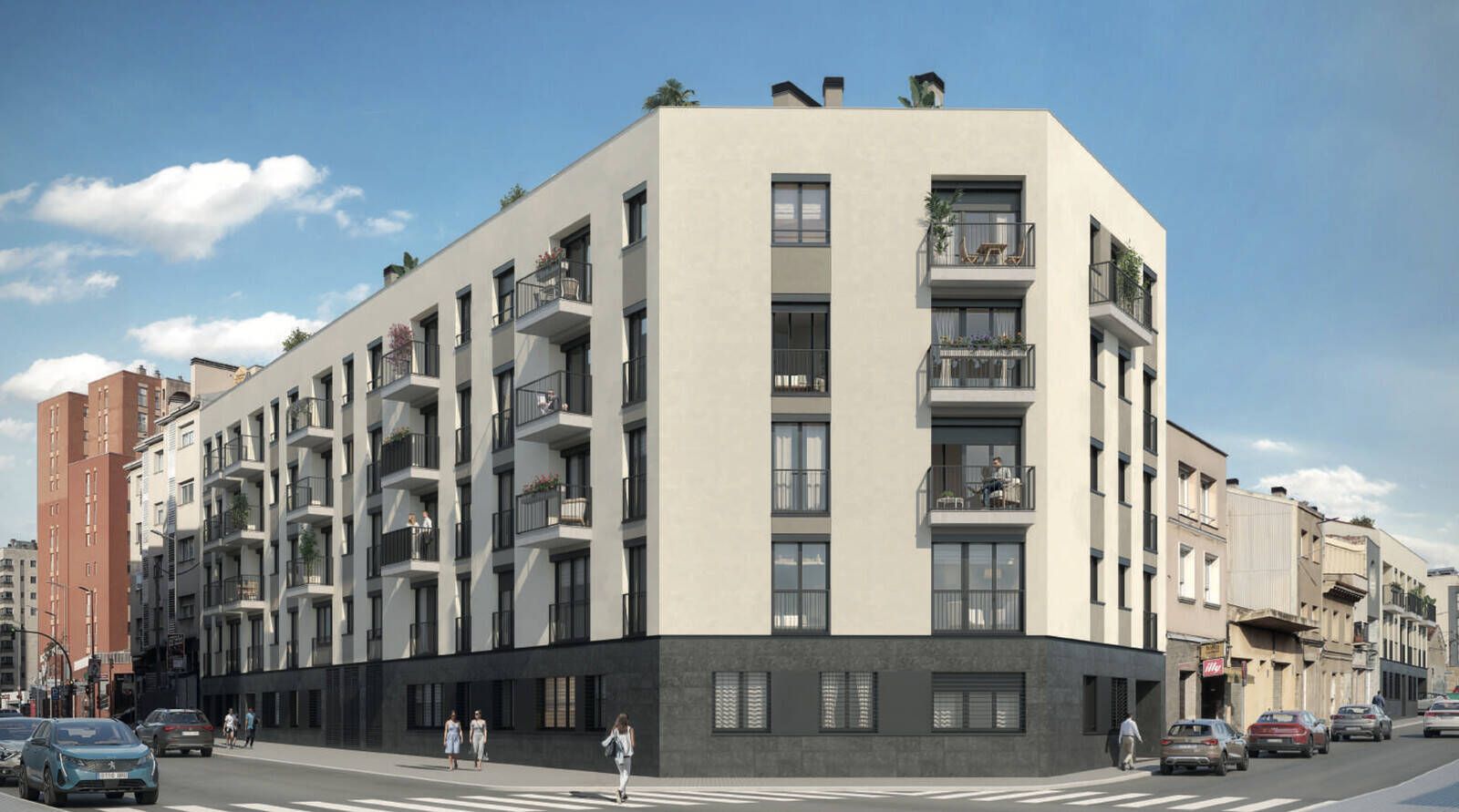 Exterior view of Apartment for sale in Sabadell  with Air Conditioner, Terrace and Balcony