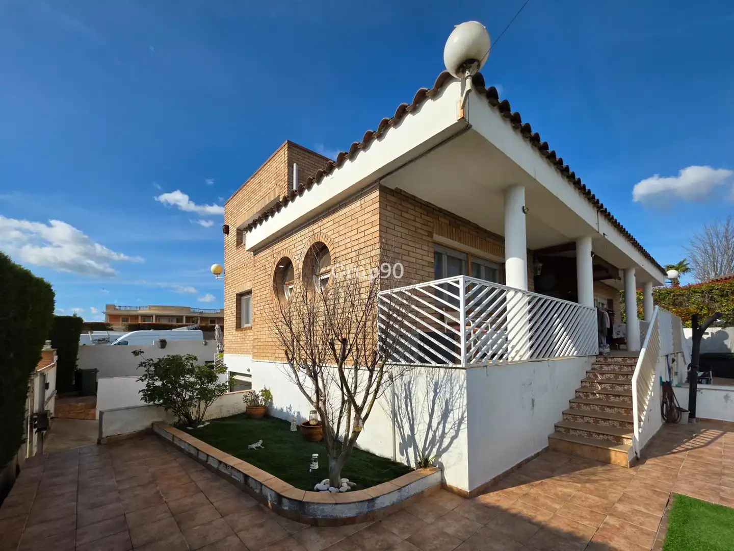 Vista exterior de Casa o xalet en venda en Alpicat amb Aire condicionat, Calefacció i Alarma
