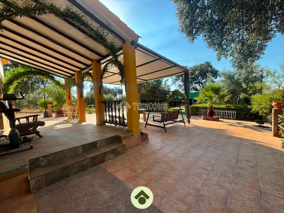 Terraza de Finca rústica en venta en Adamuz con Aire acondicionado y Piscina