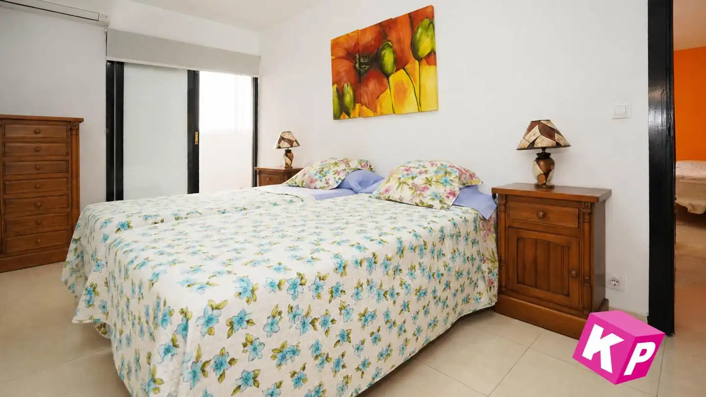 Schlafzimmer von Wohnung zum Verkauf in Santa Pola mit Klimaanlage, Terrasse und Möbliert