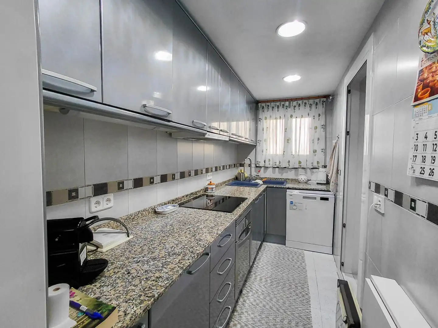 Kitchen of Ground floor for sale in Cunit  with Air Conditioner, Private garden and Terrace