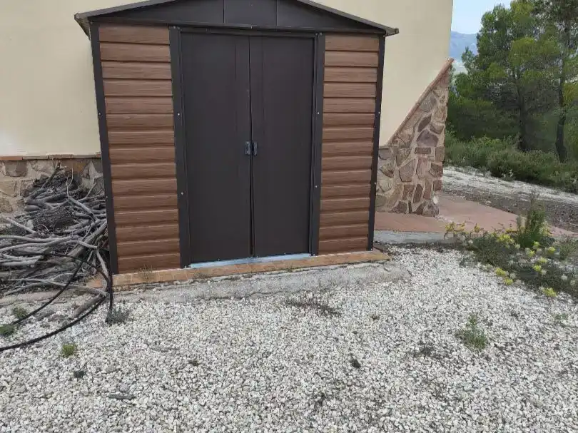 Aparcament de Casa o xalet en venda en Huéscar amb Jardí privat, Piscina i Moblat