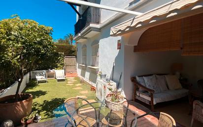Garden of Planta baja for sale in Marbella  with Air Conditioner, Terrace and Balcony
