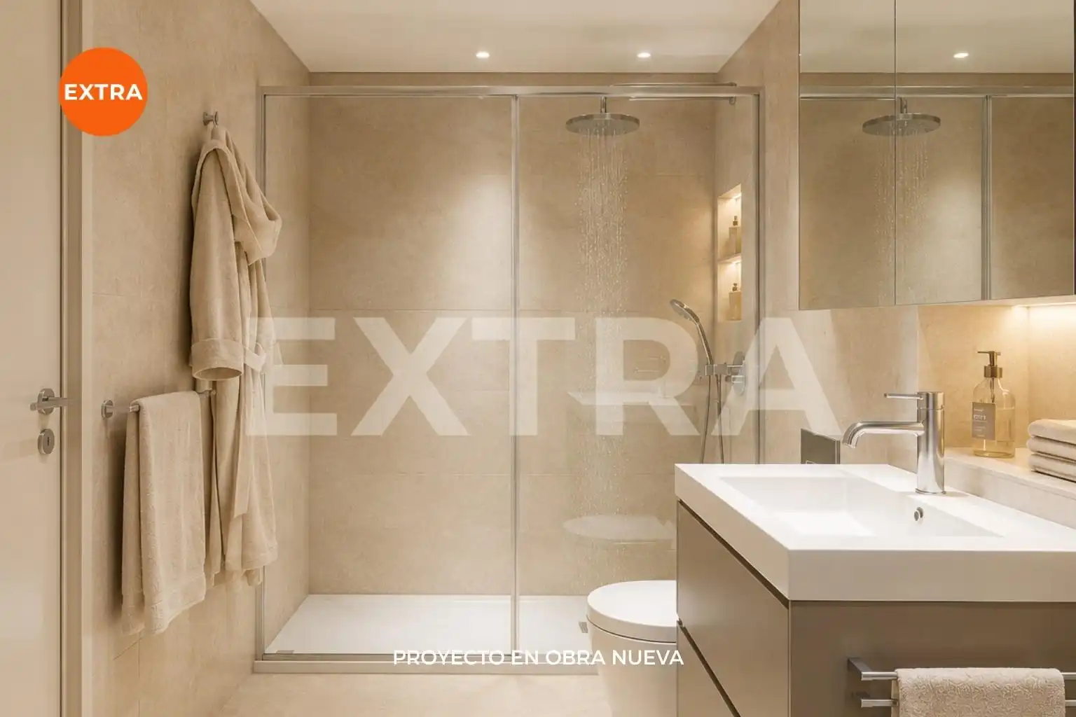 Baño de Ático en venta en Madrid con Aire acondicionado, Calefacción y Terraza