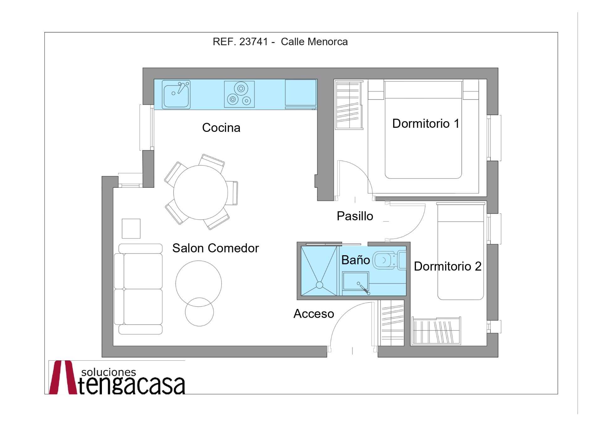 Flat to rent in Calle de Menorca, Ibiza de Madrid