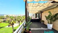 Terrace of Attic for sale in Vilanova i la Geltrú  with Air Conditioner, Heating and Parquet flooring