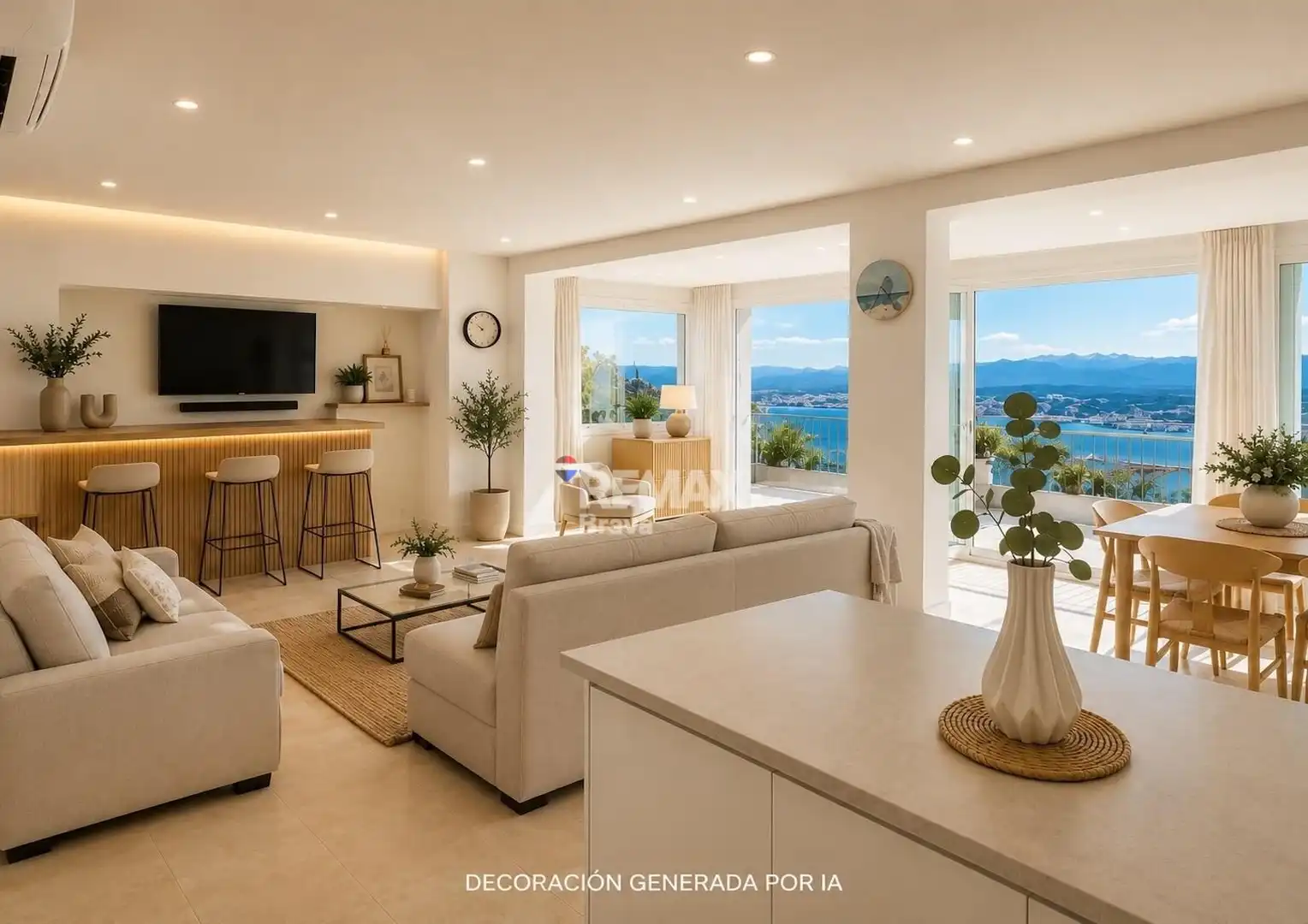 Sala d'estar de Casa o xalet en venda en Roses amb Aire condicionat, Calefacció i Jardí privat