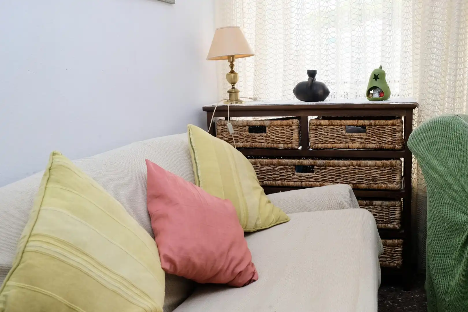 Habitación de Apartamento de alquiler en Caldes d'Estrac con Calefacción, Jardín privado y Terraza
