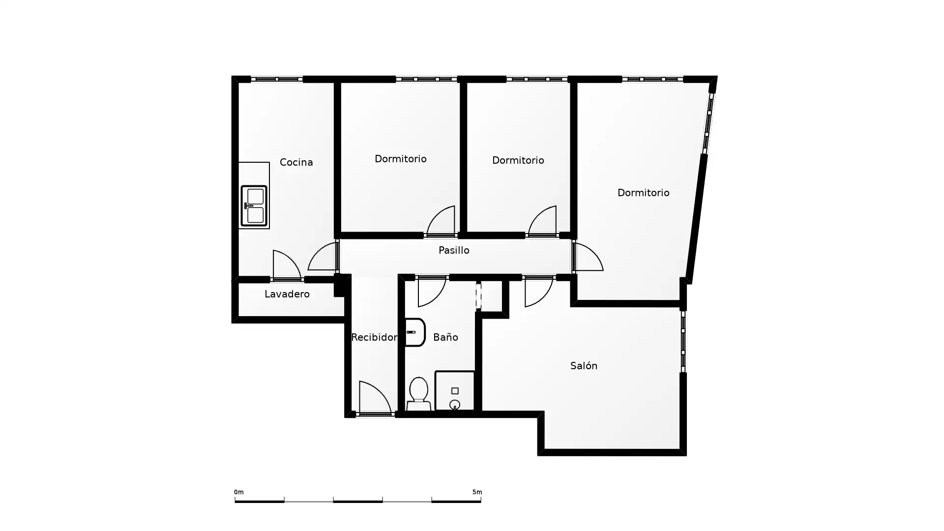 Piso en venta en Las Navas del Marqués 