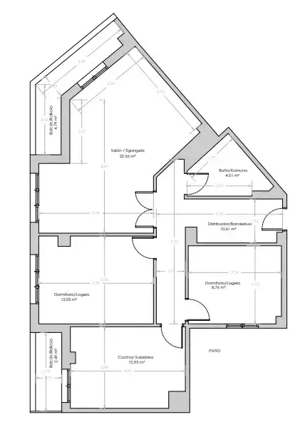 Appartamento con balcone in vendita a Nafarroa Etorbidea, imagen 64