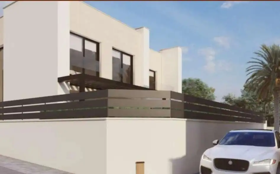 Vista exterior de Casa o xalet en venda en Alicante / Alacant amb Aire condicionat, Jardí privat i Piscina