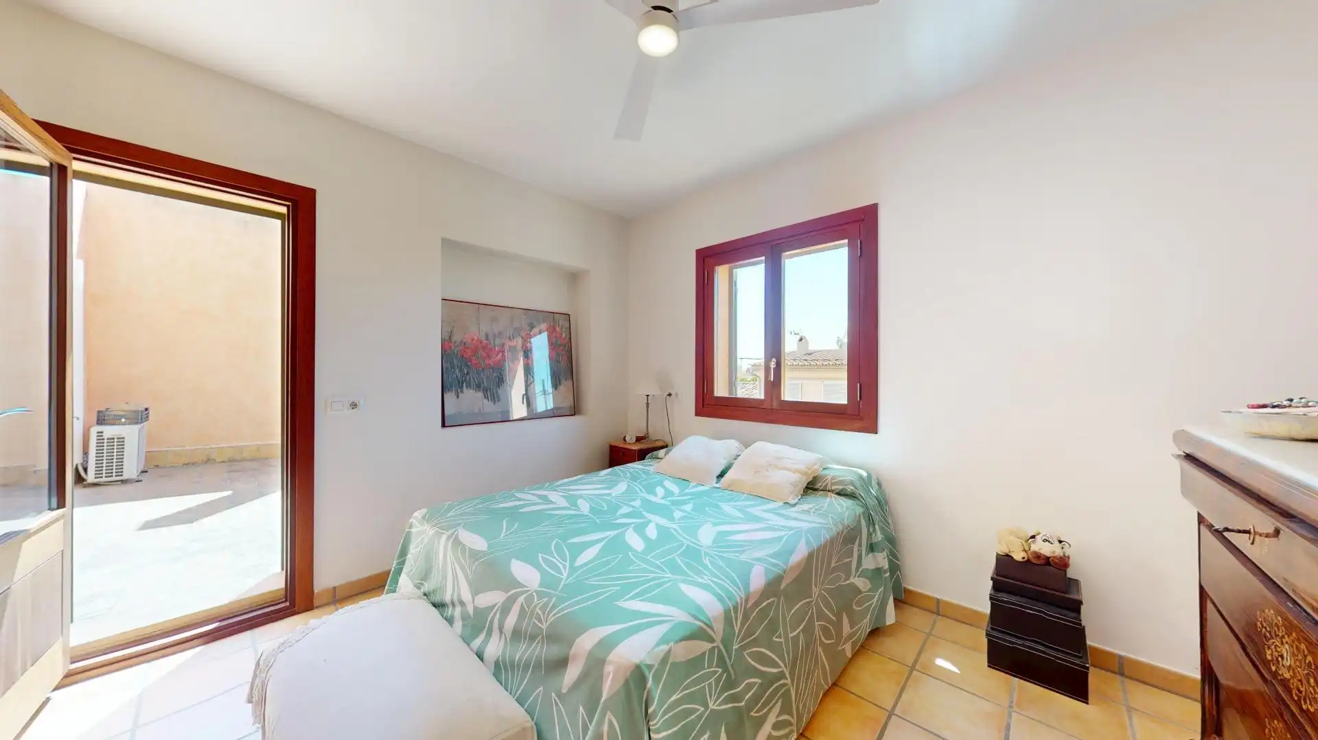 Dormitori de Casa o xalet en venda en  Palma de Mallorca amb Aire condicionat, Jardí privat i Terrassa