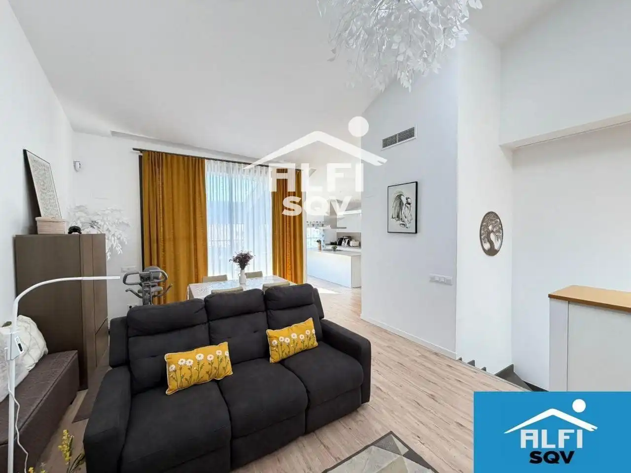 Sala d'estar de Dúplex en venda en Sant Quirze del Vallès amb Aire condicionat, Calefacció i Terrassa