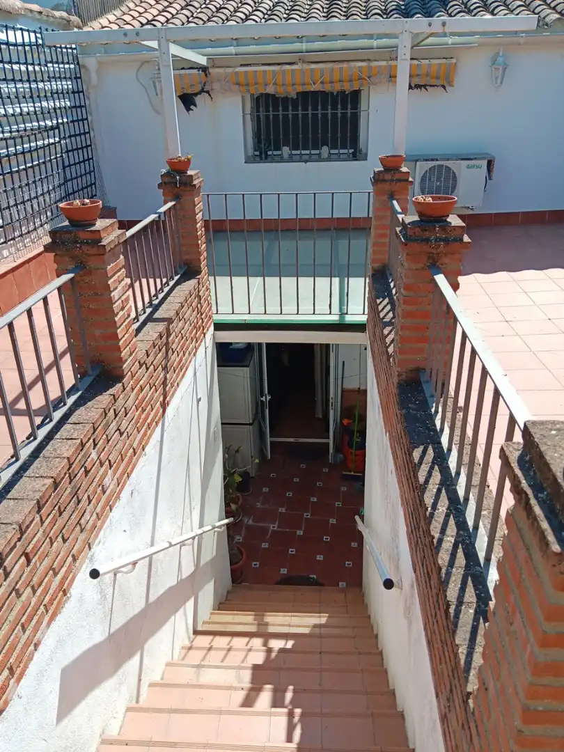 Terrasse von Haus oder Chalet zum Verkauf in Cortegana mit Privatgarten und Abstellraum