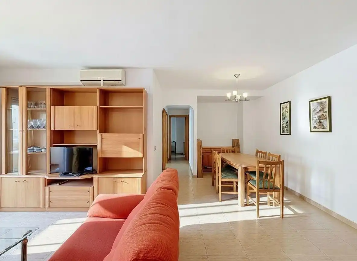 Living room of Flat for sale in Gandia  with Heating, Terrace and Community pool