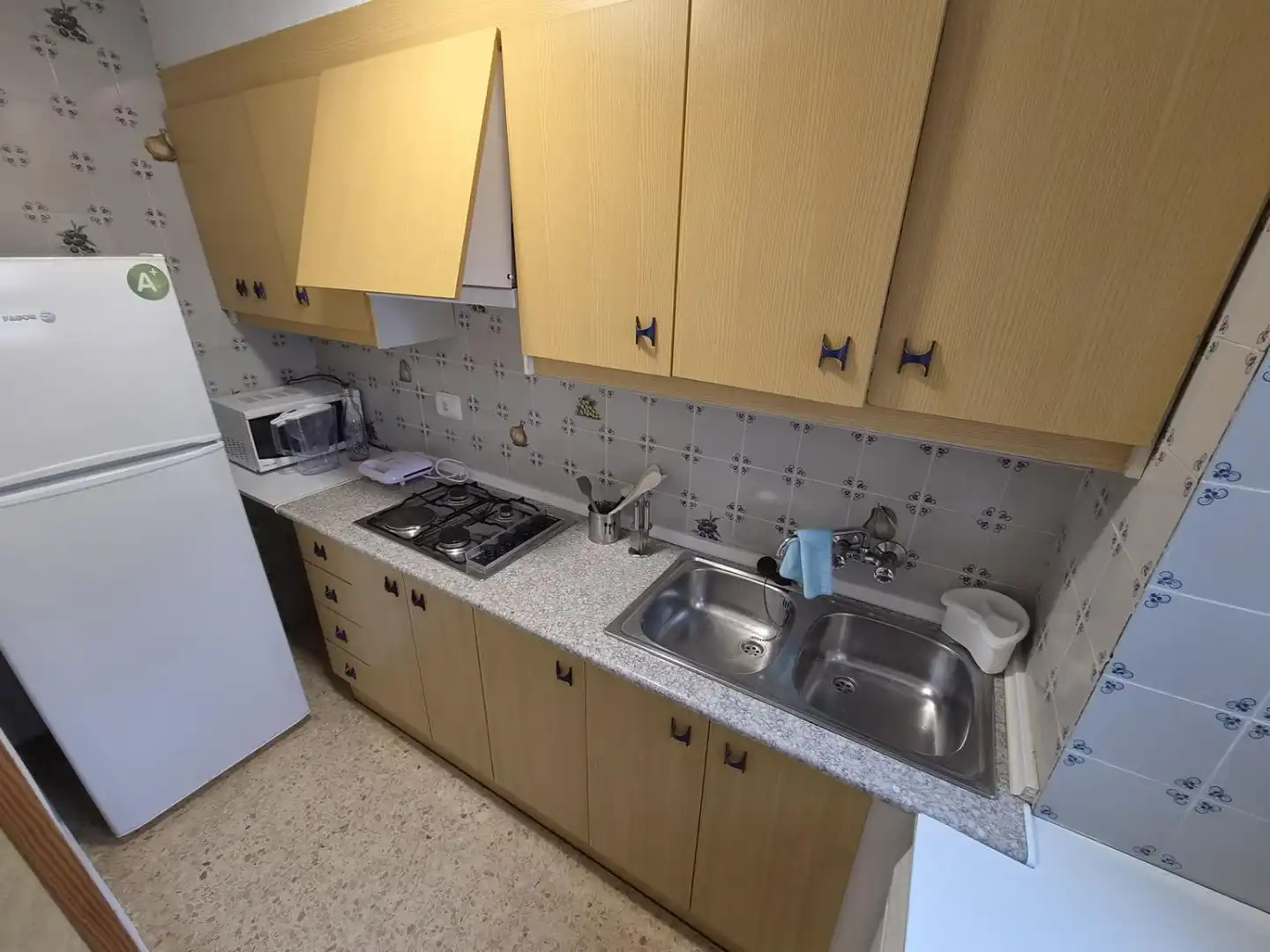 Cocina de Apartamento de alquiler en Benicasim / Benicàssim con Terraza y Amueblado