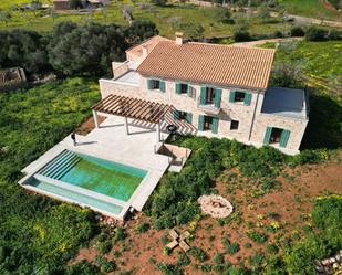 Jardí de Finca rústica de lloguer en Felanitx amb Aire condicionat i Piscina