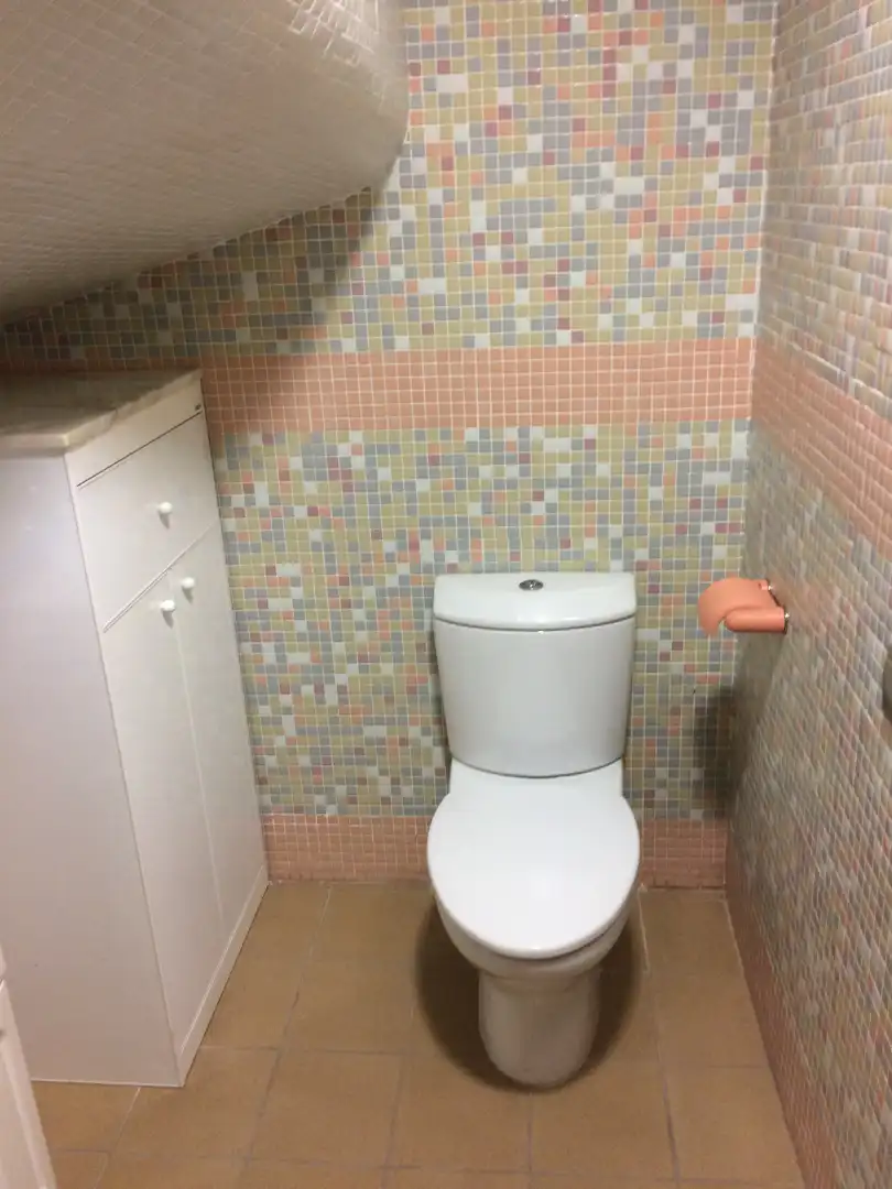 Baño de Casa adosada en venta en Tavernes de la Valldigna con Aire acondicionado, Calefacción y Terraza