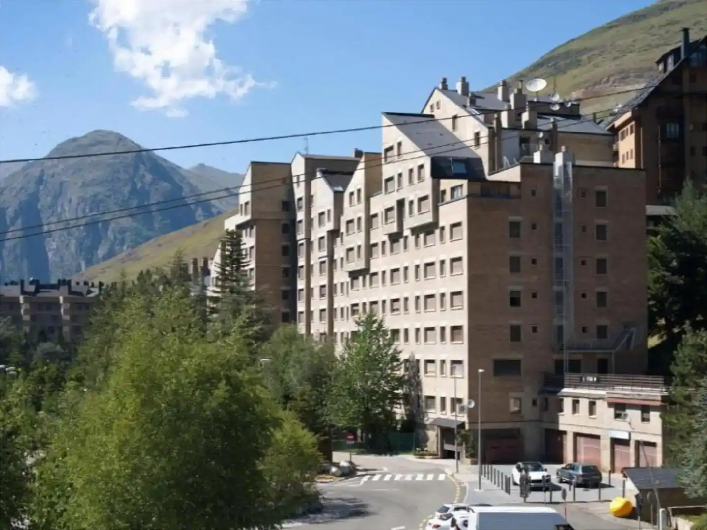 Exterior view of Flat for sale in Naut Aran  with Air Conditioner