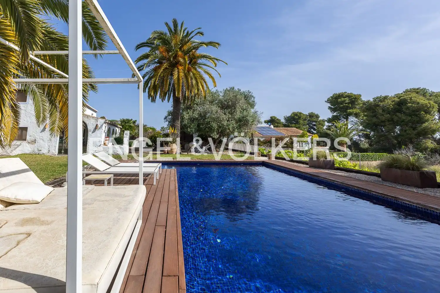Piscina de Casa o chalet de alquiler en Jávea / Xàbia con Aire acondicionado, Calefacción y Terraza