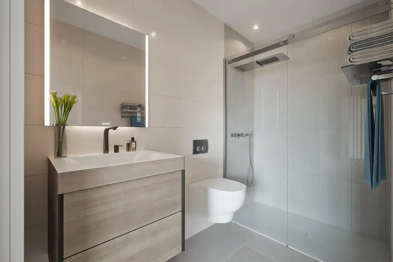 Baño de Piso en venta en Santomera con Aire acondicionado, Calefacción y Jardín privado