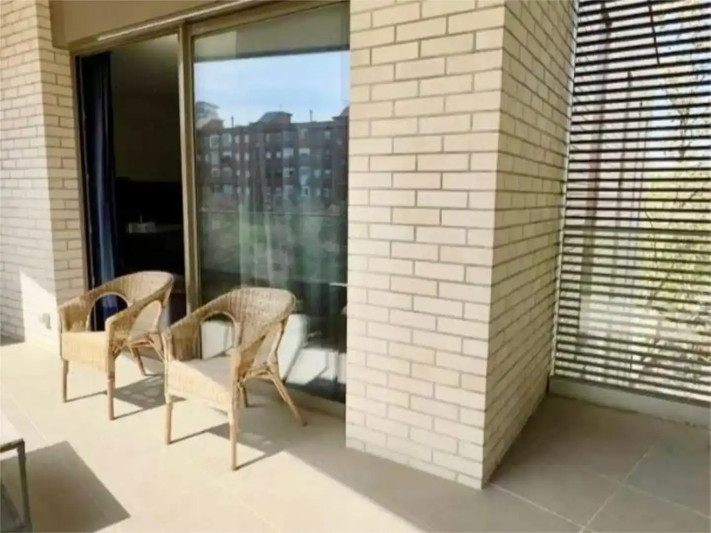 Terrasse von Wohnungen zur Miete in  Barcelona Capital mit Klimaanlage und Schwimmbad