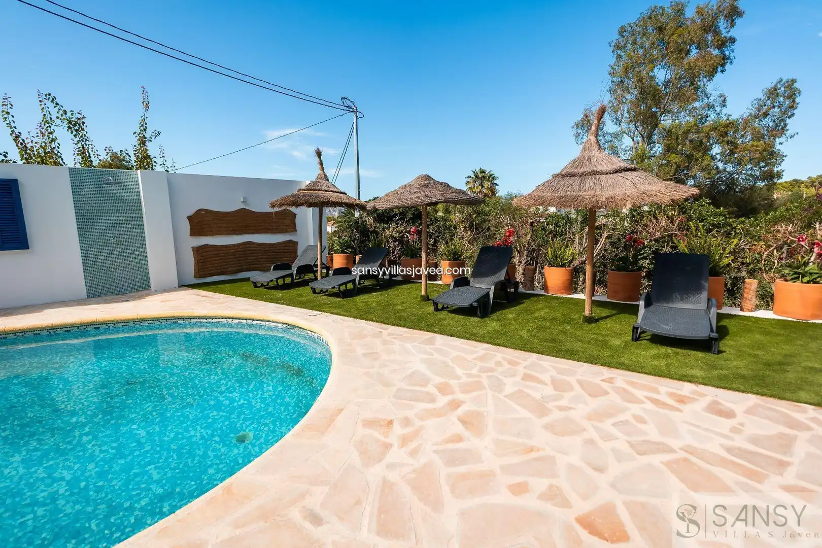Garden of Houses for sale in Jávea / Xàbia  with Storage room