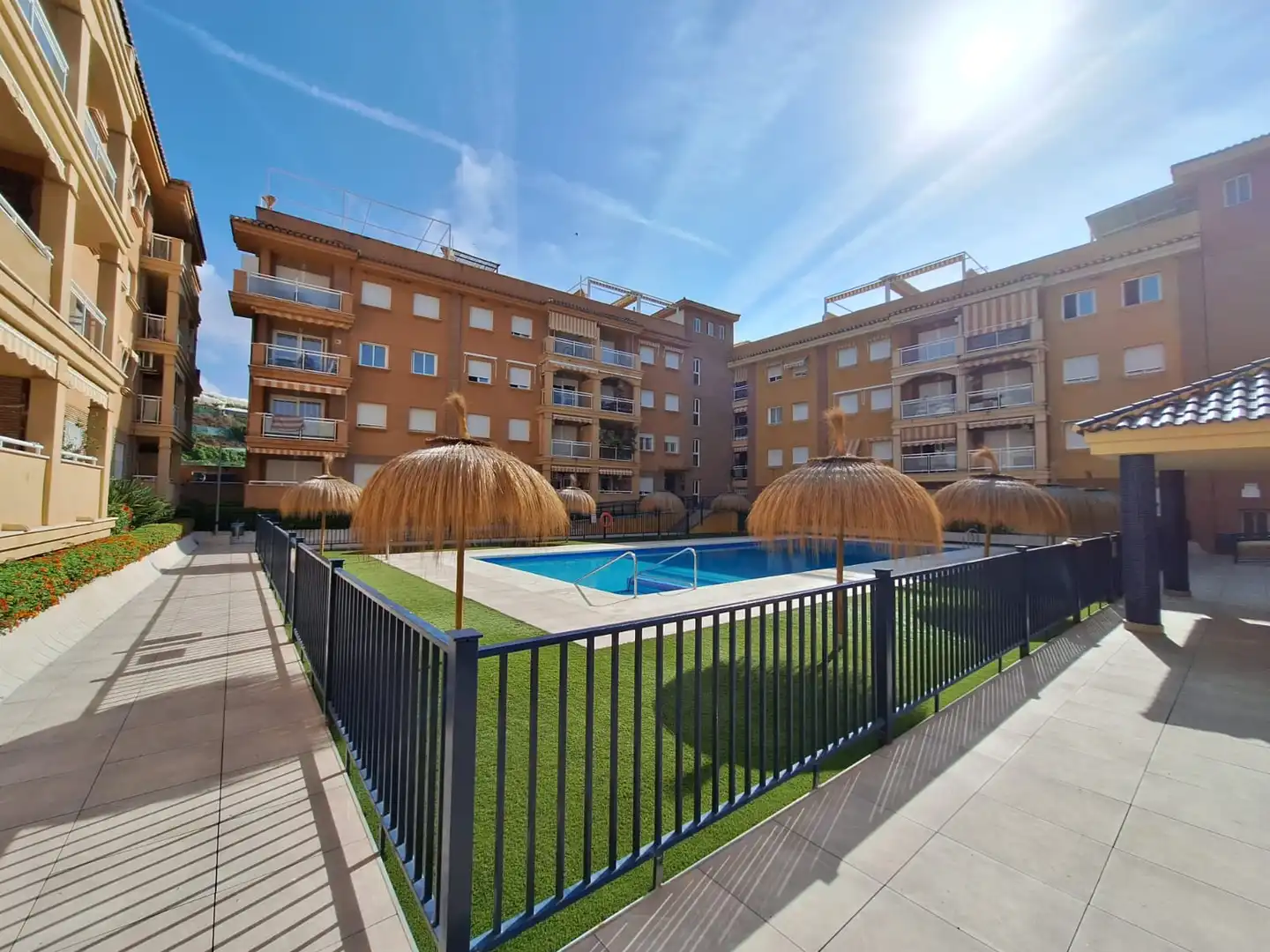 Schwimmbecken von Wohnung zur Miete in Torrox mit Terrasse, Abstellraum und Möbliert