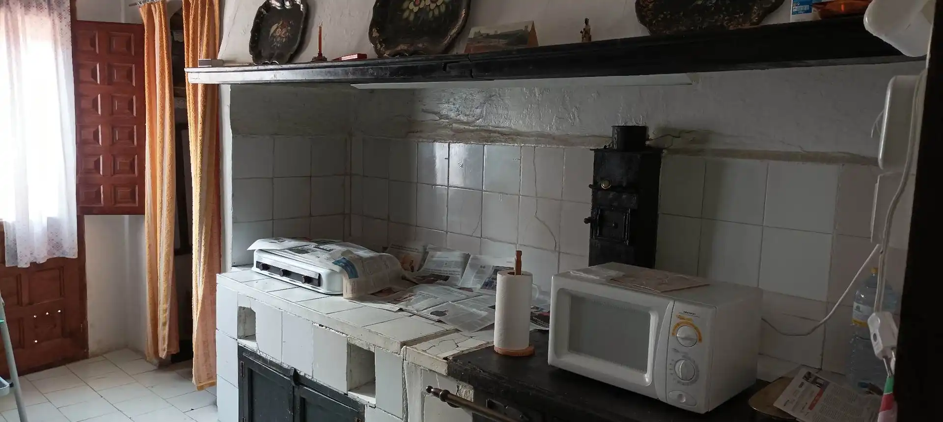 Cuina de Casa o xalet en venda en Cuenca amb Calefacció i Balcó