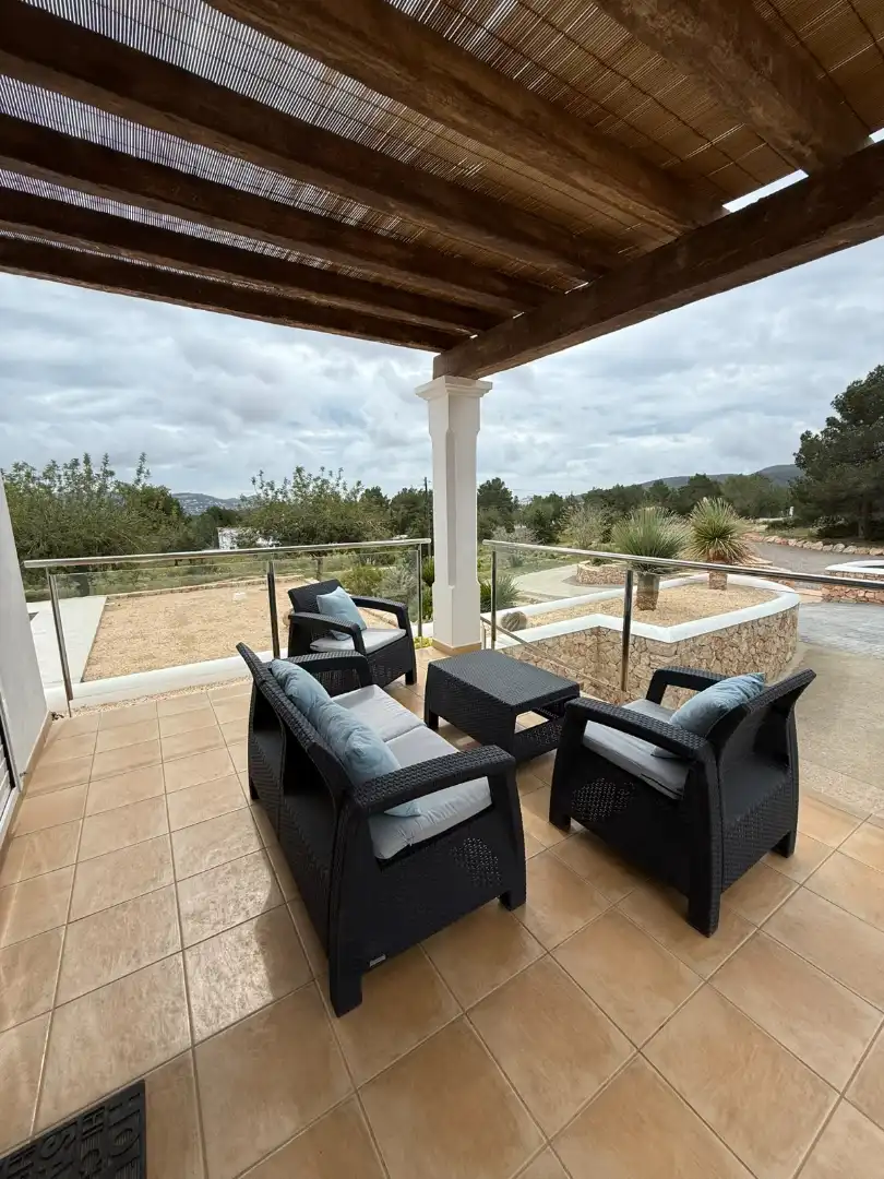 Terraza de Casa o chalet de alquiler en Eivissa con Aire acondicionado, Calefacción y Jardín privado