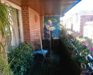 Balcony of Flat for sale in  Logroño  with Heating, Terrace and Storage room