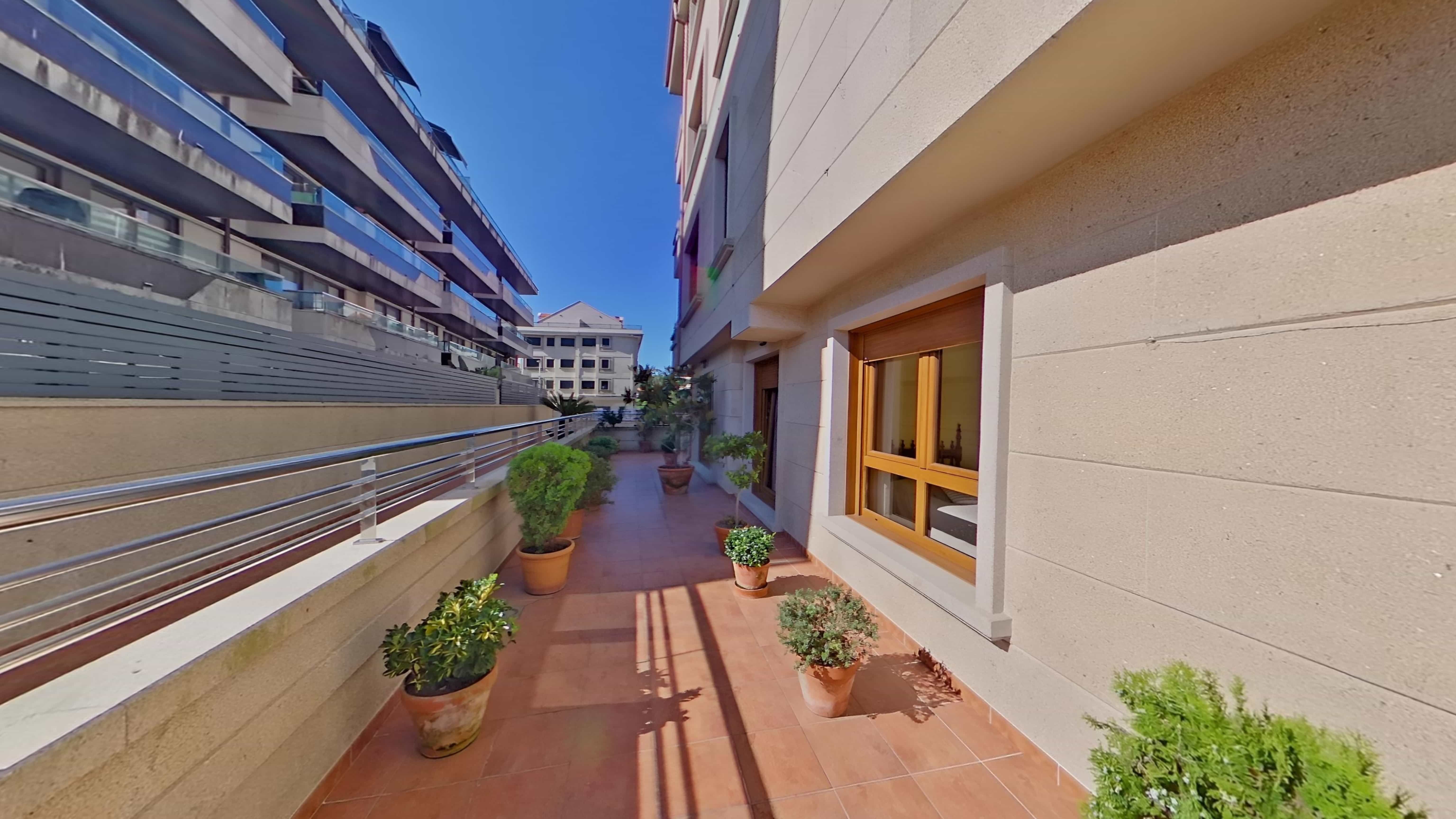 Exterior view of Planta baja for sale in Sanxenxo  with Heating, Terrace and Storage room