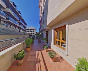 Vista exterior de Planta baixa en venda en Sanxenxo amb Calefacció, Terrassa i Traster