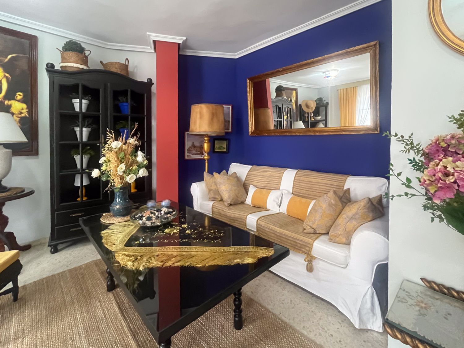Living room of Flat to rent in  Sevilla Capital  with Air Conditioner, Heating and Furnished