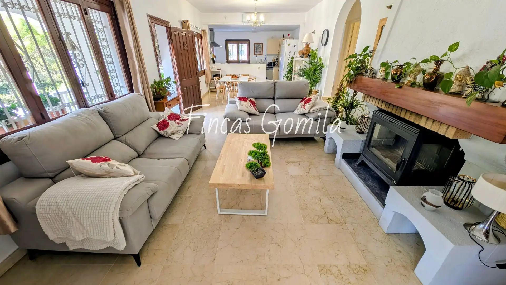 Sala d'estar de Casa o xalet en venda en Es Mercadal amb Aire condicionat, Calefacció i Piscina