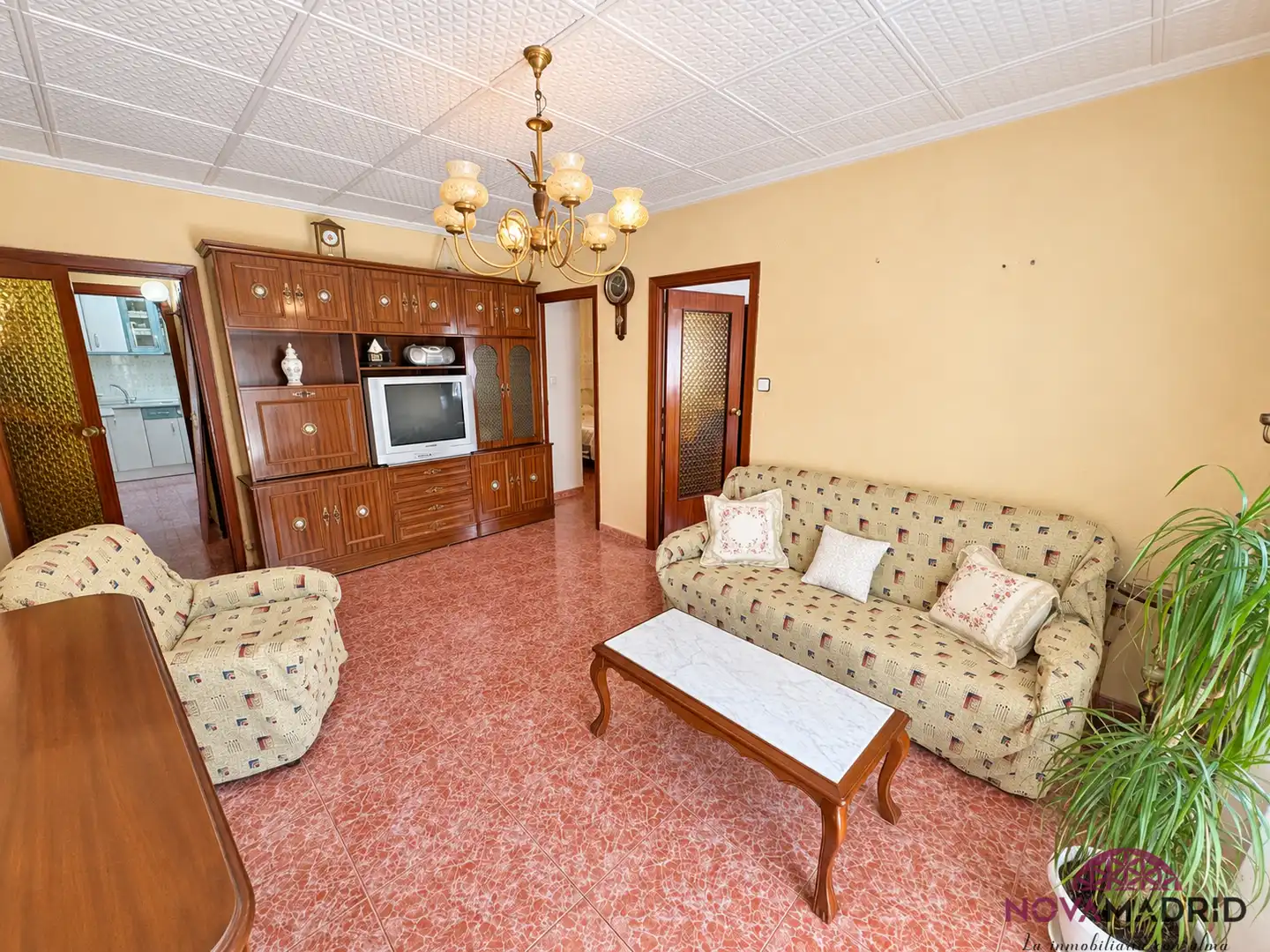 Sala de estar de Piso en venta en Madrid con Calefacción y Terraza