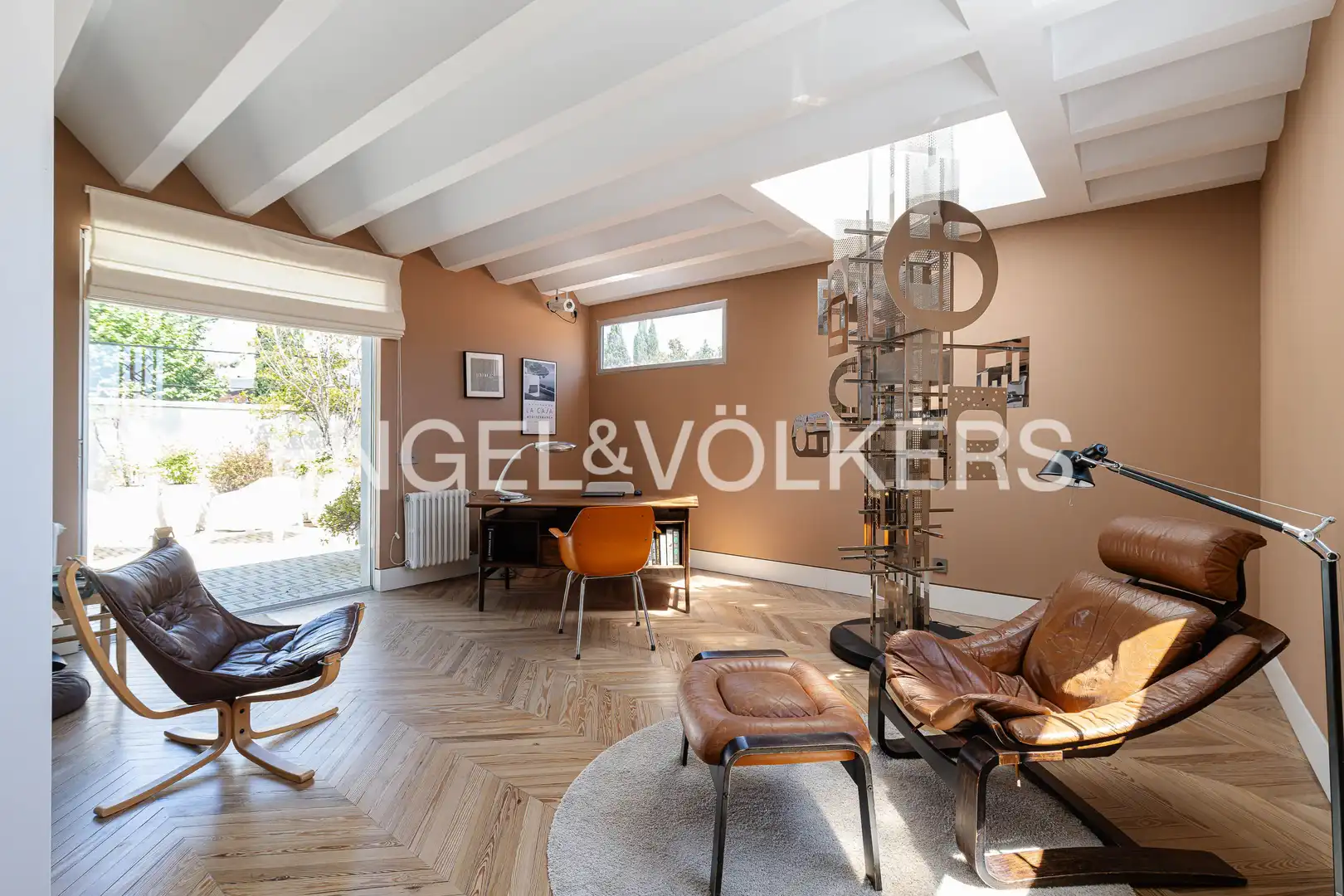 Sala de estar de Casa o chalet en venta en Madrid con Aire acondicionado, Calefacción y Jardín privado