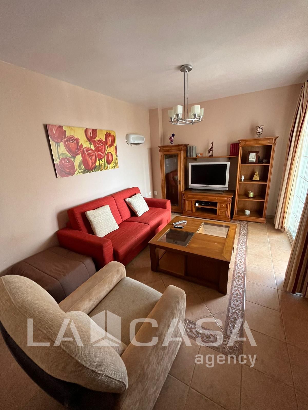 Living room of Flat for sale in Rincón de la Victoria  with Air Conditioner, Terrace and Swimming Pool