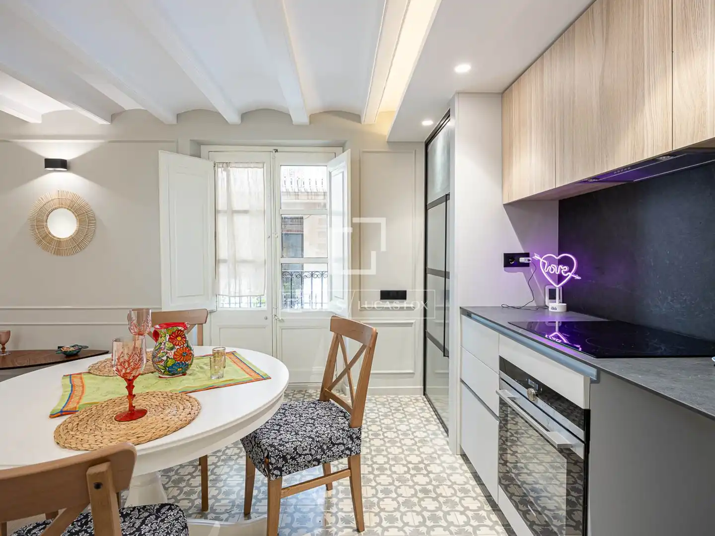 Cuina de Pis en venda en Barcelona amb Aire condicionat, Calefacció i Parquet