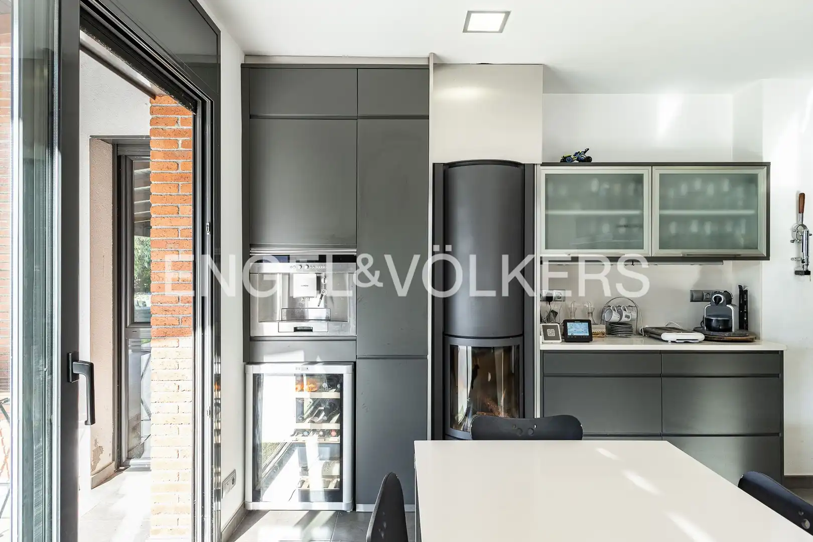 Kitchen of Houses for rent in Sant Andreu de Llavaneres  with Air Conditioner, Heating and Private garden