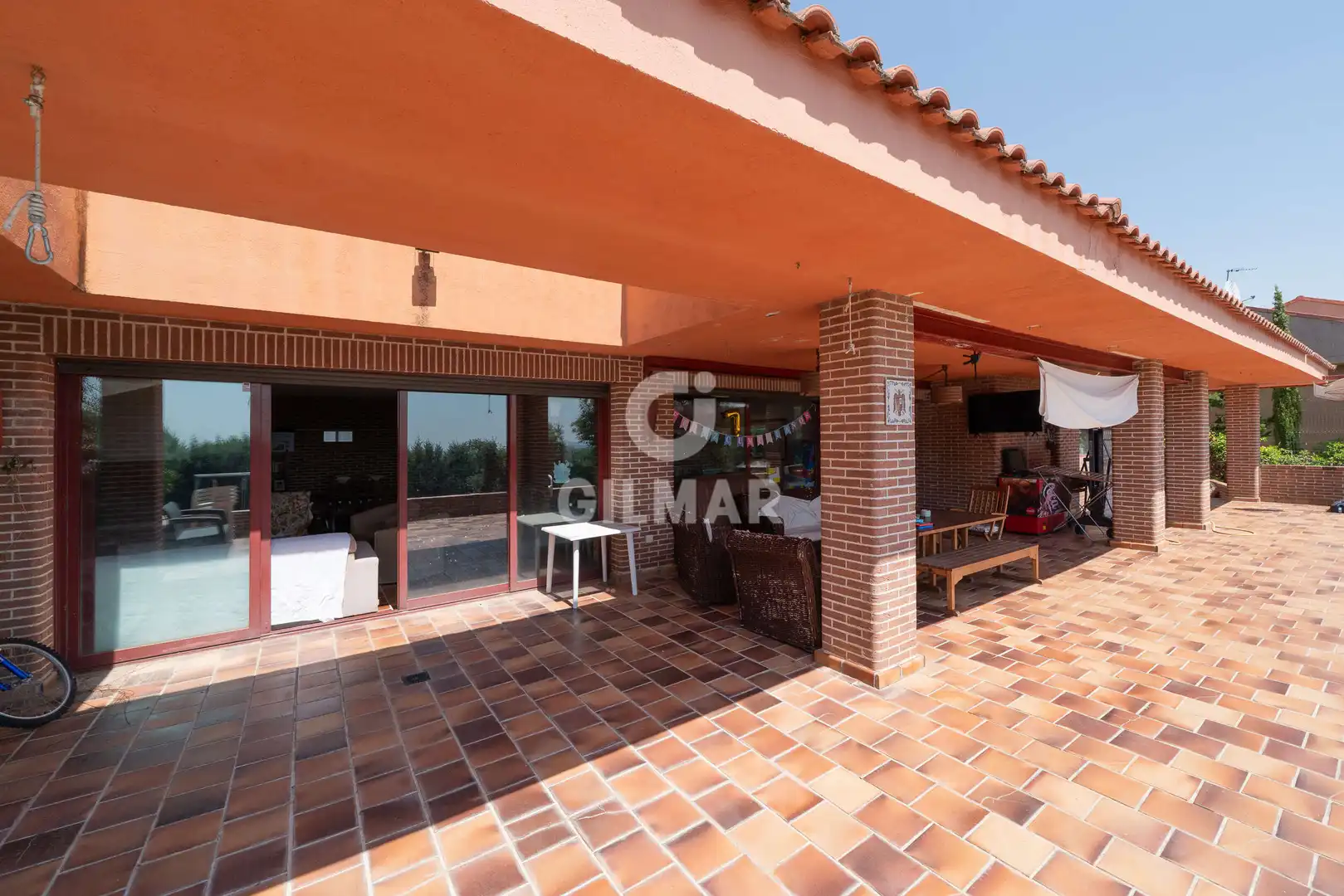 Terraza de Casa o chalet en venta en San Lorenzo de El Escorial con Calefacción, Jardín privado y Piscina