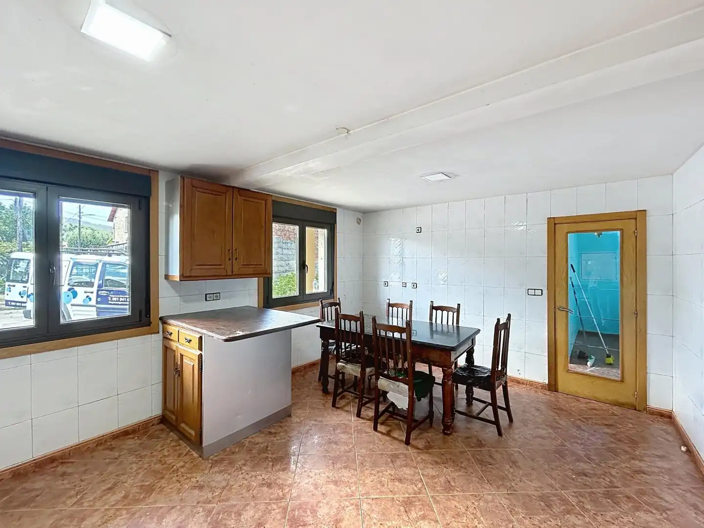 Cocina de Casa o chalet en venta en Valga con Calefacción y Terraza